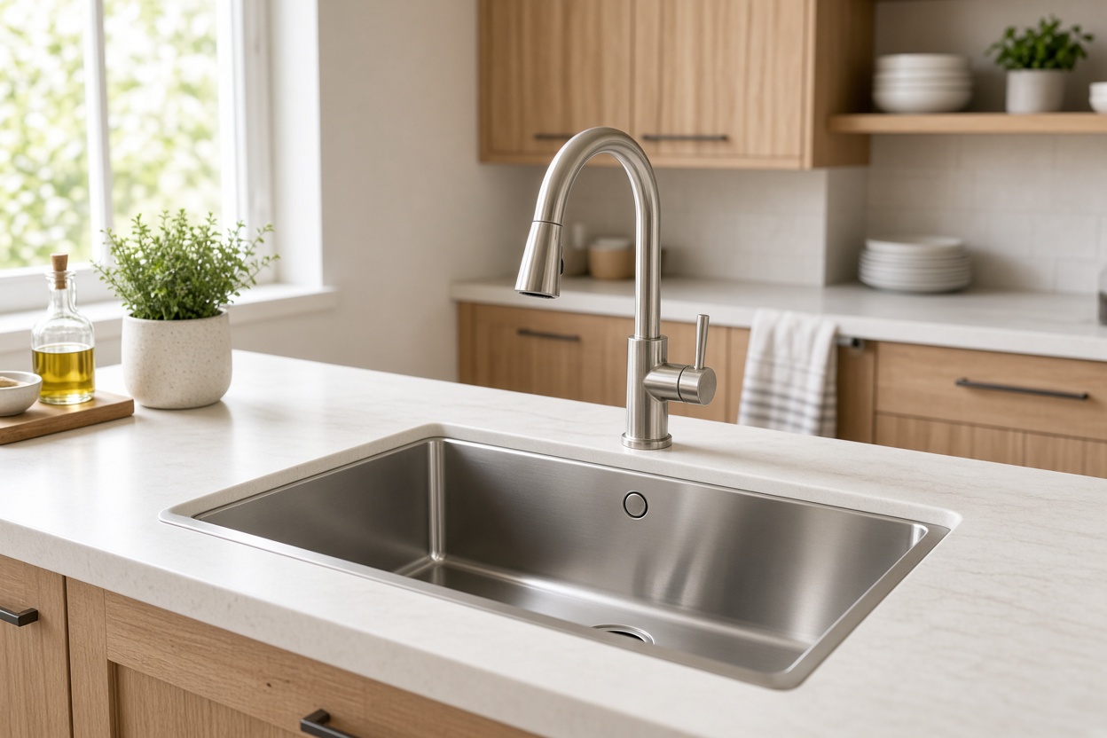 Kitchen sink and tap replacement